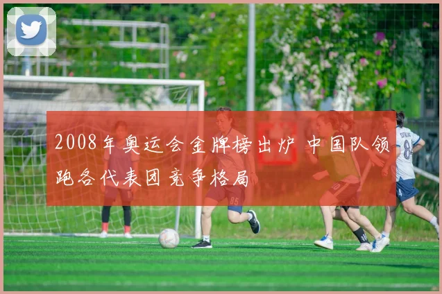 2008年奥运会金牌榜出炉 中国队领跑各代表团竞争格局