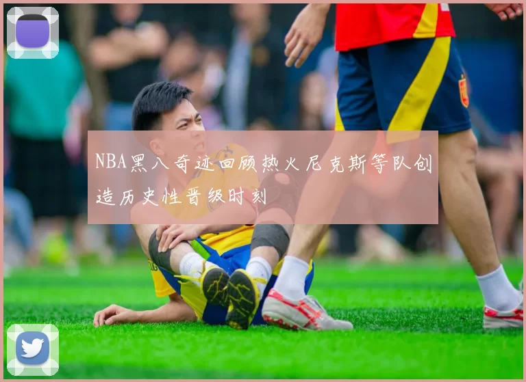 NBA黑八奇迹回顾热火尼克斯等队创造历史性晋级时刻
