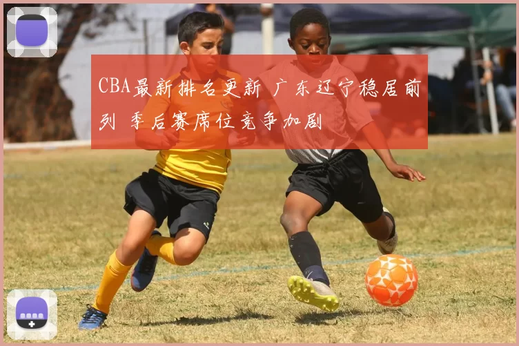 CBA最新排名更新 广东辽宁稳居前列 季后赛席位竞争加剧